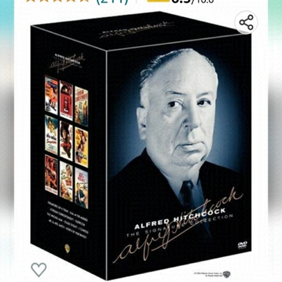 The Alfred Hitchcock Signature Collection DVD Movies 8 Hitchcock Classics - Picture 1 of 5